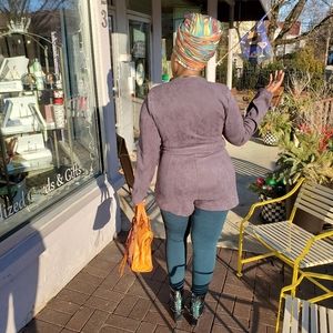 COPY - Vegan Suede Romper